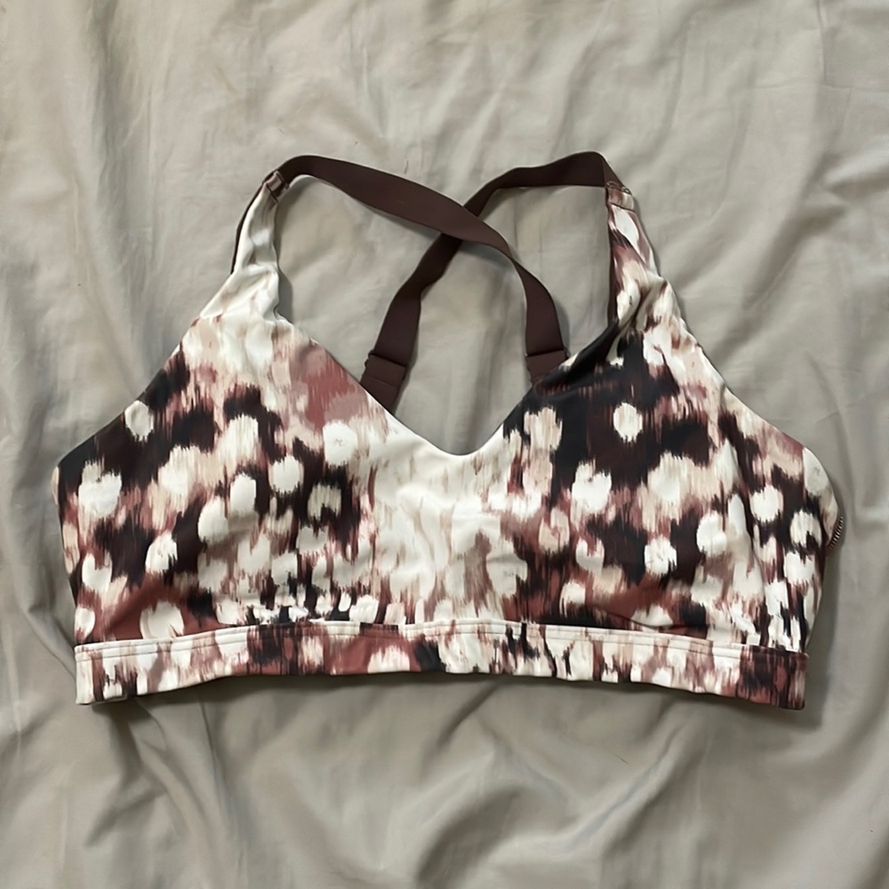Aerie Offline Brown Open Back Sports Bra